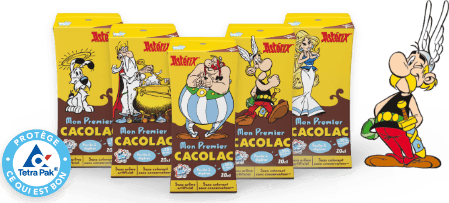 Produits Cacolac Asterix
